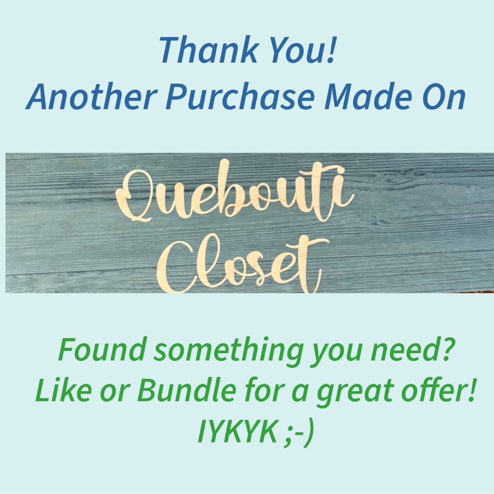 Thank You Shoppers! Another Quebouti Sale!